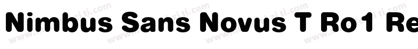 Nimbus Sans Novus T Ro1 Regular Ita字体转换